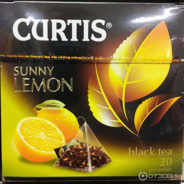 Чай Curtis Sunny Lemon в пирамидках