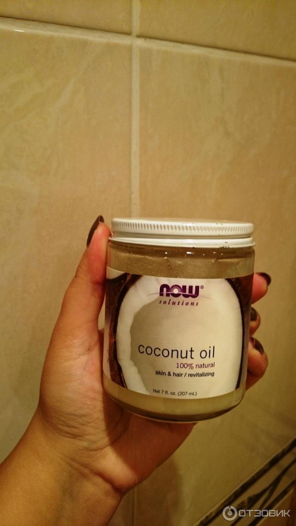 Кокосовое масло Now Foods 100% Natural Coconut Oil фото