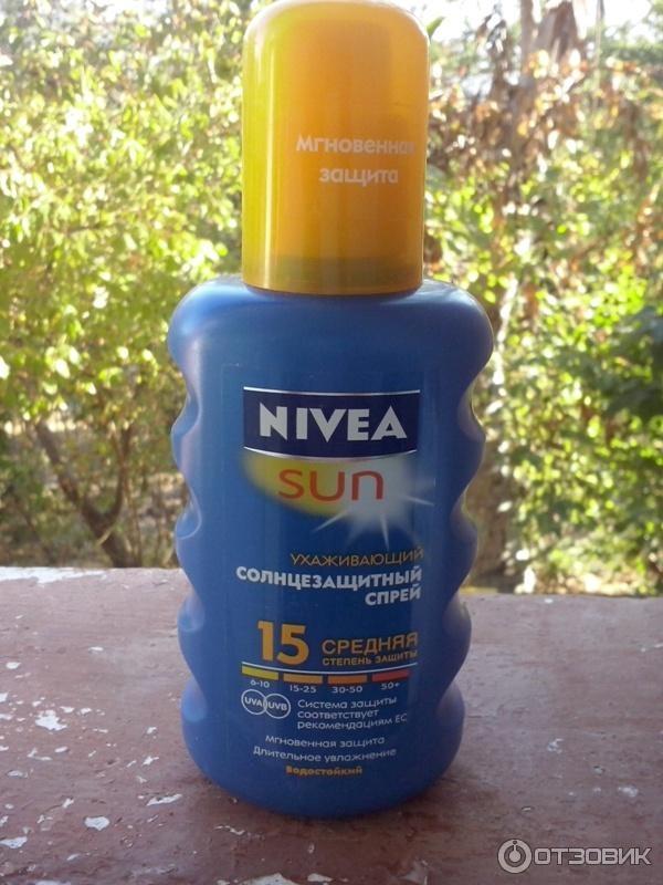 Солнцезащитный спрей Nivea Sun фото