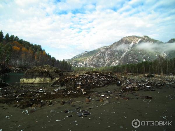 Река Катунь (Россия, Алтайский край) фото