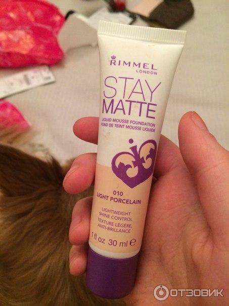 Тональный крем Rimmel London Stay Matte фото