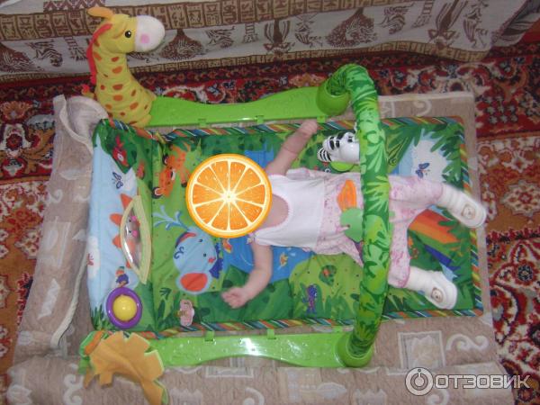 Развивающий коврик Fisher Price Джунгли фото