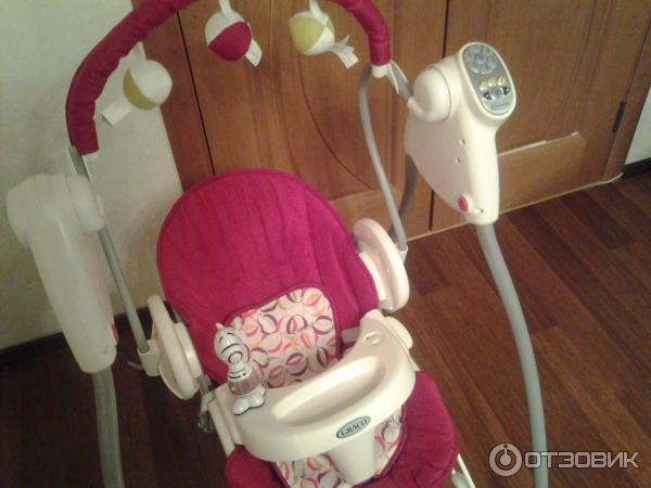 Музыкальные электронные качели GRACO Swing'n'bounce фото