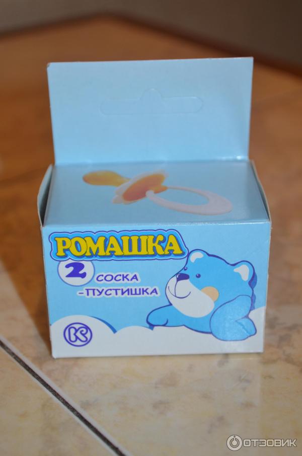 Соска-пустышка Киевгума Ромашка фото