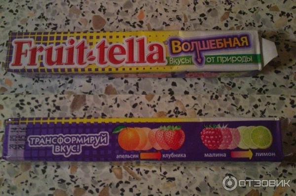 Жевательные конфеты Fruit-tella фото