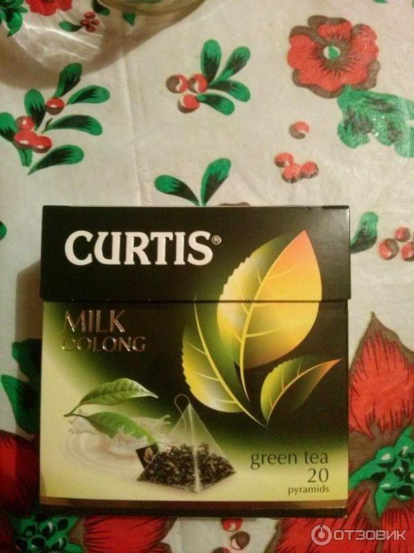 Чай в пирамидках Curtis Milk Oolong Молочный улун фото