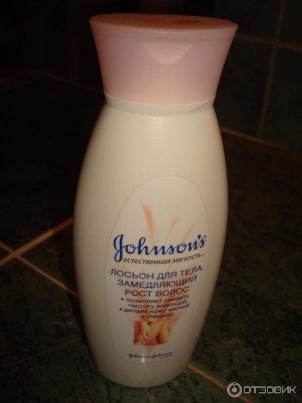 Лосьон для тела Johnsons Замедляющий рост волос фото