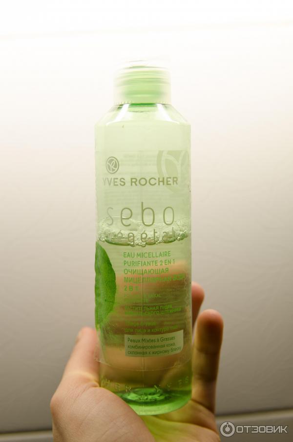 Мицеллярная Вода Yves Rocher Sebo Vegetal фото