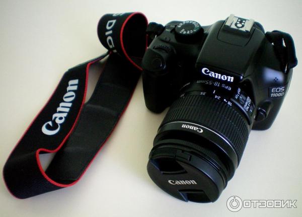 Цифровой зеркальный фотоаппарат Canon EOS 1100D Kit 18-55 IS II