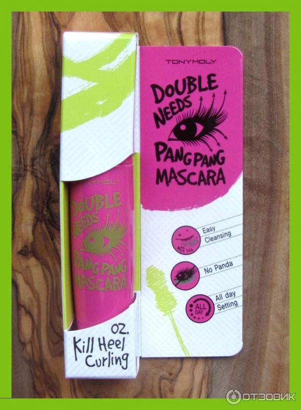 Тушь для ресниц Tony Moly Double Needs Pang Pang Mascara фото