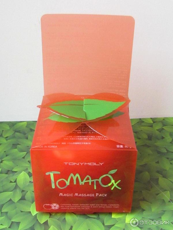 Мягкий массажный крем и смываемая маска TonyMoly Tomatox Magic White Massage Pack фото