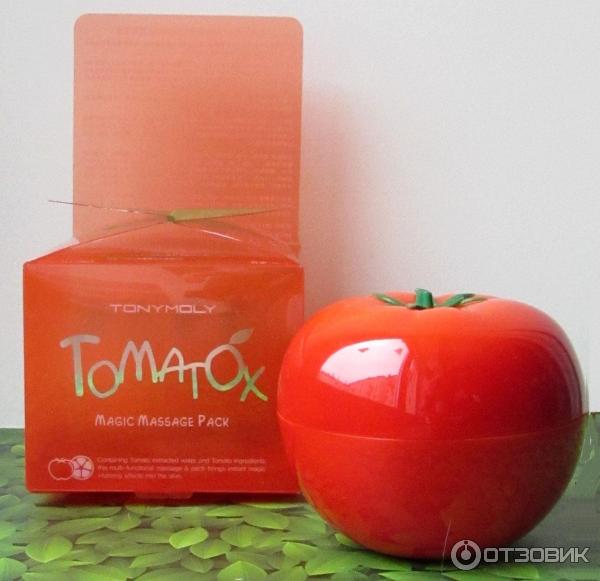 Мягкий массажный крем и смываемая маска TonyMoly Tomatox Magic White Massage Pack фото