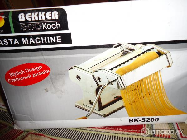 Механическая лапшерезка Bekker BK5200 фото