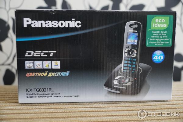 Радиотелефон Panasonic DECT KX-TG8321RU фото