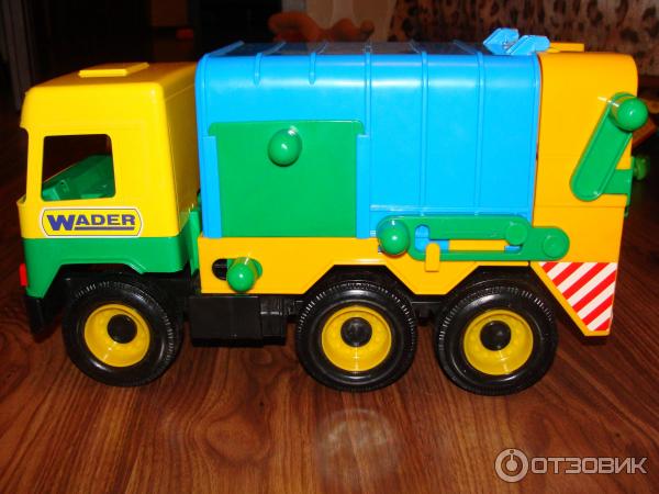 Игрушка Wader Middle Truck Мусоровоз фото