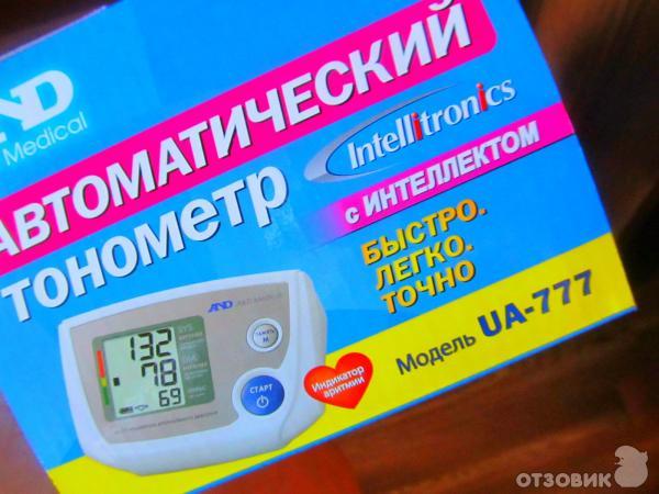 Тонометр автоматический A&D Medical UA-777 фото