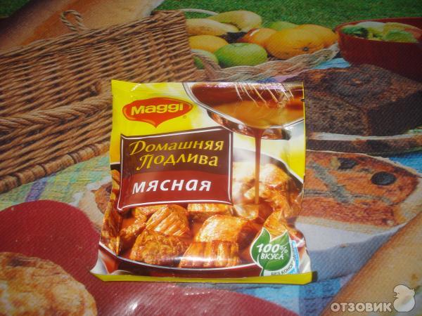 Домашняя подлива Maggi Мясная фото