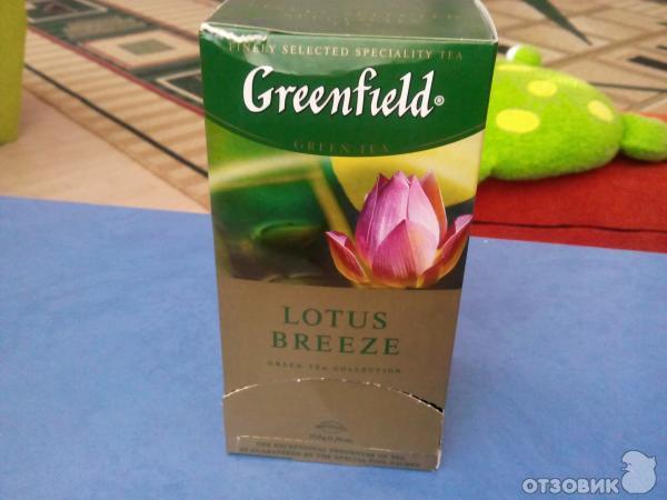 Отзыв о Чай Greenfield Lotus Breeze | не поняла вкуса...