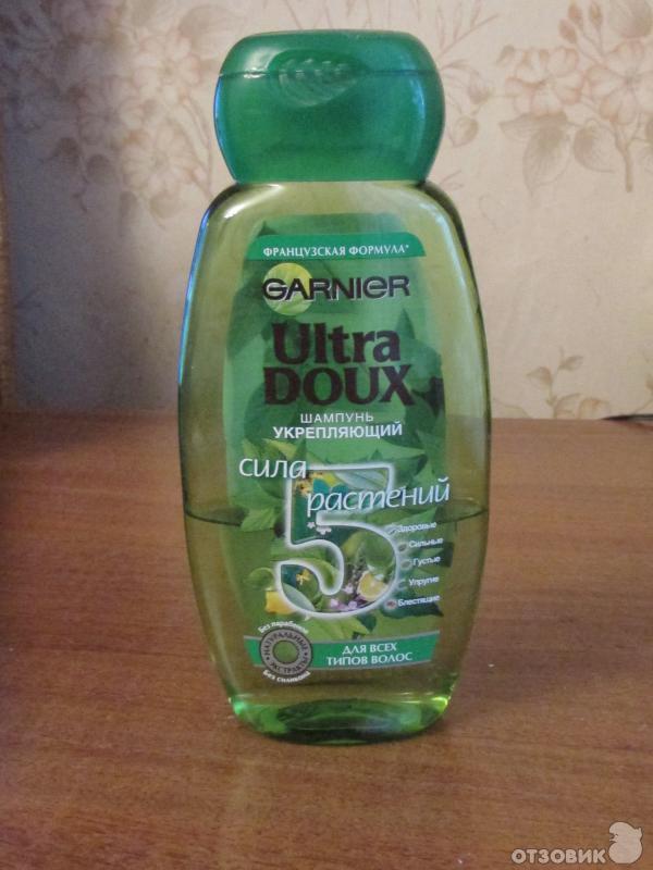 Шампунь и кондиционер Garnier Ultra Doux сила 5 растений фото