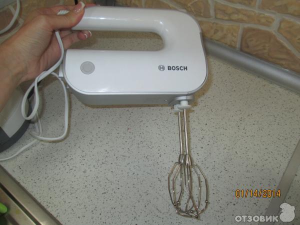 Отзыв о Миксер Bosch MFQ 4080 | Очень удобный.