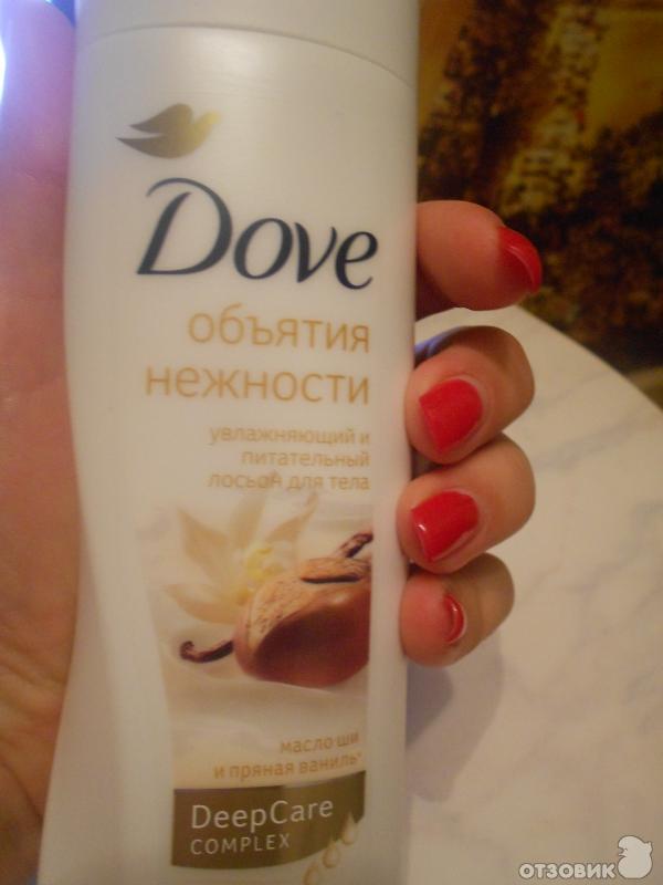 Лосьон Dove Обьятия нежности с маслом Ши фото