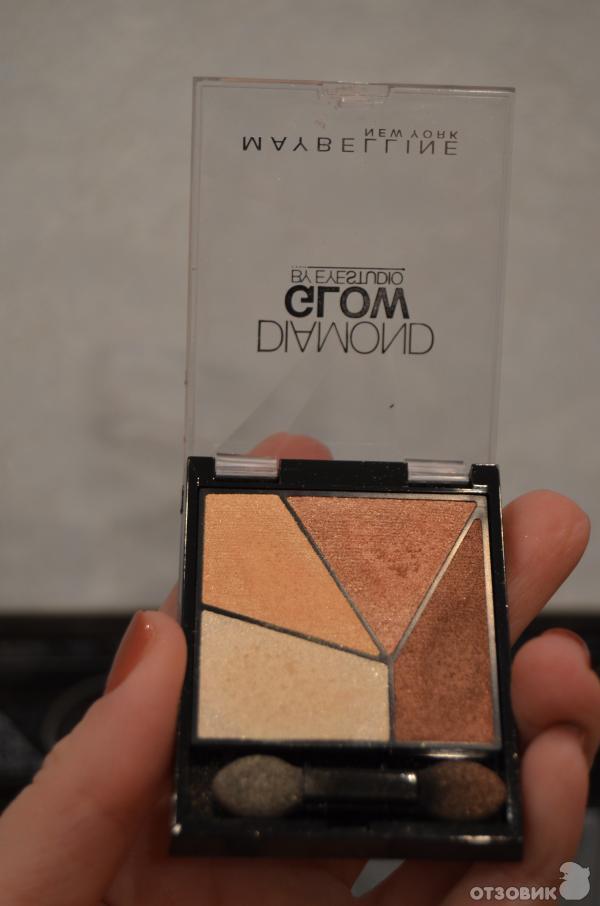 Тени Maybelline New York Diamond Glow фото