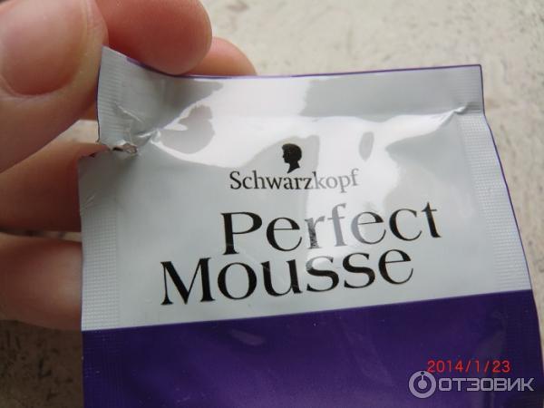 Краска-мусс для волос Schwarzkopf Perfect Mousse фото