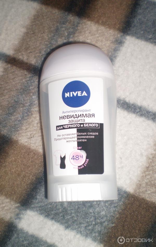 Антиперспирант Nivea Невидимая защита. Для черного и белого стик фото