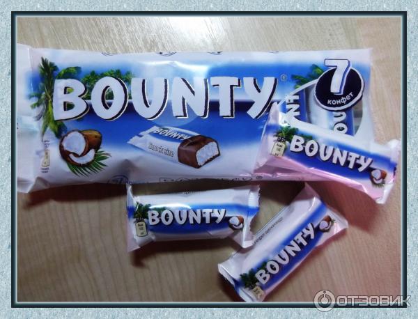 Конфеты Bounty фото