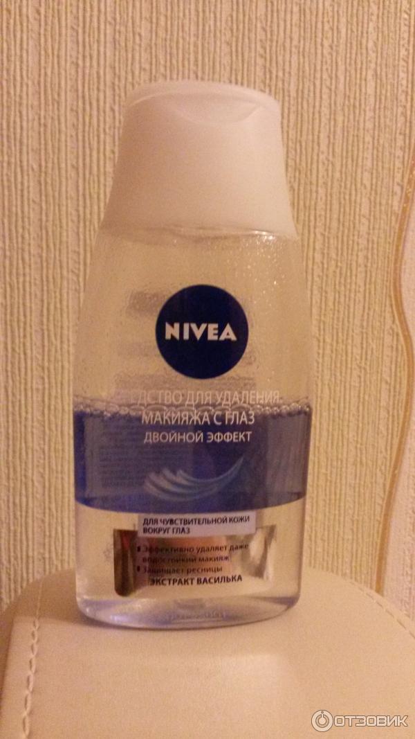 Средство для снятия макияжа с глаз Nivea Двойной эффект фото