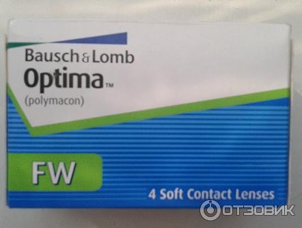 Контактные линзы Optima FW фото