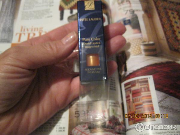 Губная помада Estee Lauder Pure Color Crystal Lipstick Rouge Crystal фото