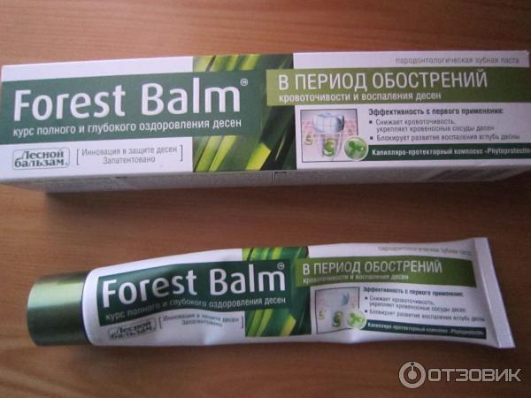 Пародонтологическая зубная паста Лесной бальзам Forest Balm фото