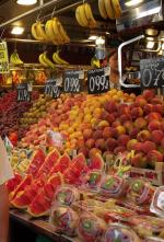 Рынок "Бокерия" (Испания, Барселона) фото