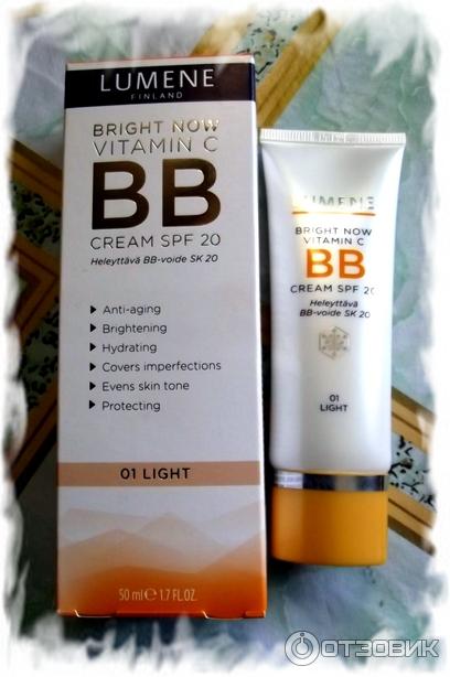 BB крем Lumene Bright Now Vitamin C SPF 20 фото