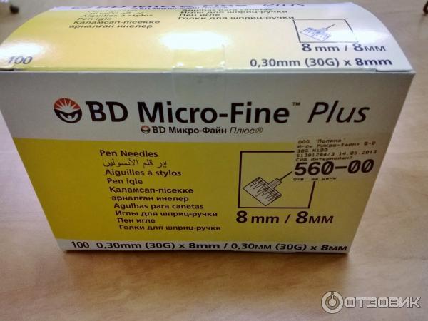 Иглы для шприц-ручек BD Micro - Fine Plus фото