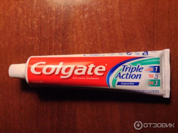 Зубная паста Colgate Triple Action фото