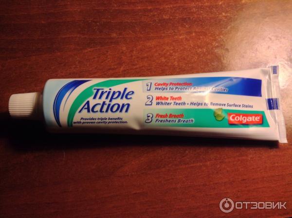 Зубная паста Colgate Triple Action фото