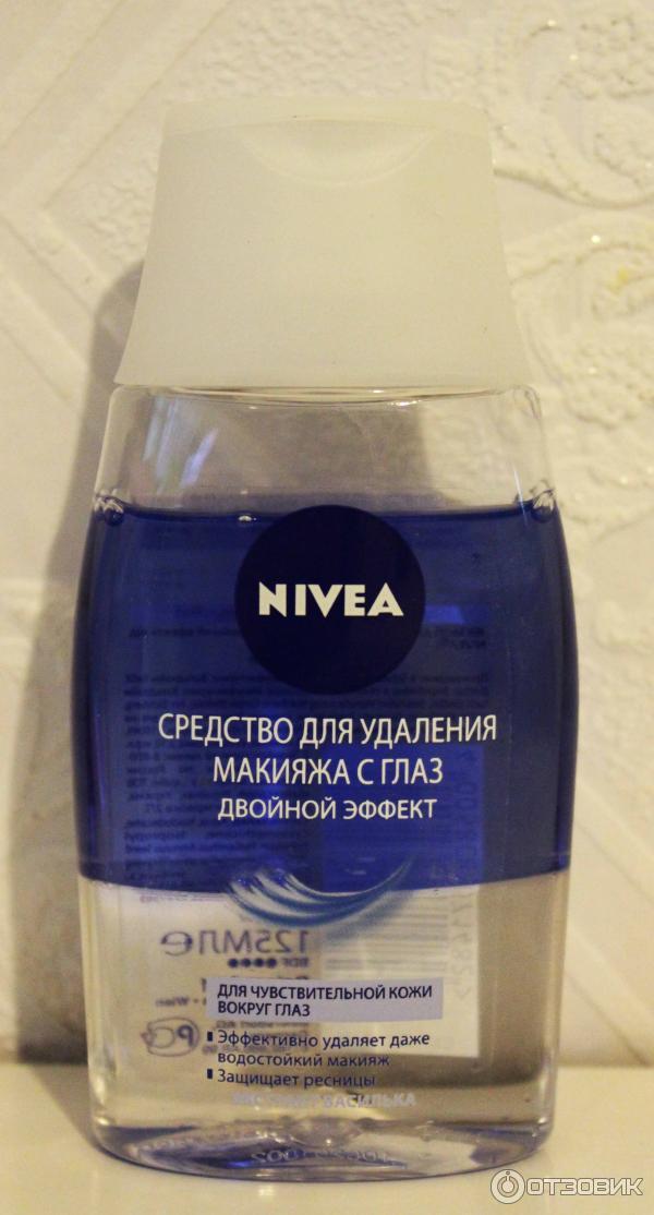 Средство для удаления макияжа с глаз Nivea Двойной эффект фото