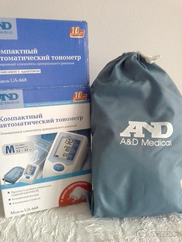 Компактный автоматический тонометр A&D Medical UA-668 фото