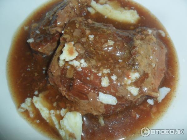 Говядина тушеная кусковая - Национальные традиции от Башкирского мясокомбината фото