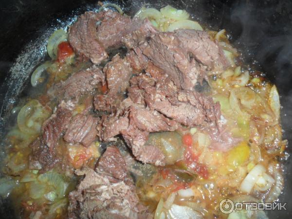 Говядина тушеная кусковая - Национальные традиции от Башкирского мясокомбината фото