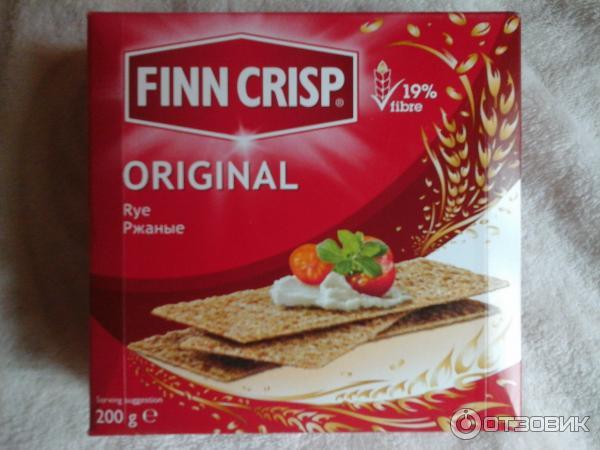 Хлебцы Finn Crisp Ржаные фото