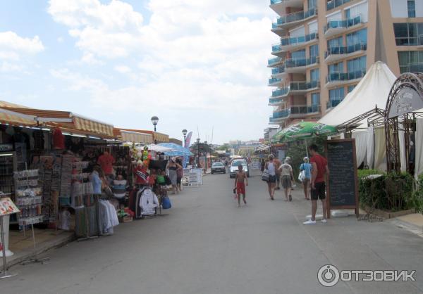 Набережная курорта Солнечный Берег (Болгария) фото