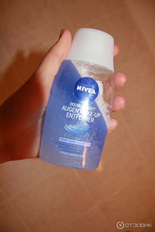 Средство для снятия макияжа с глаз Nivea Двойной эффект фото