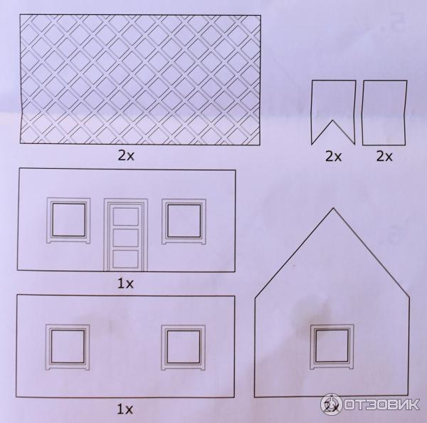 Имбирный пряничный домик IKEA фото