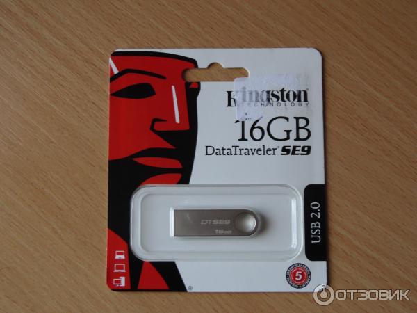 Флэш-накопитель Kingston DataTraveler SE 9 16Gb фото