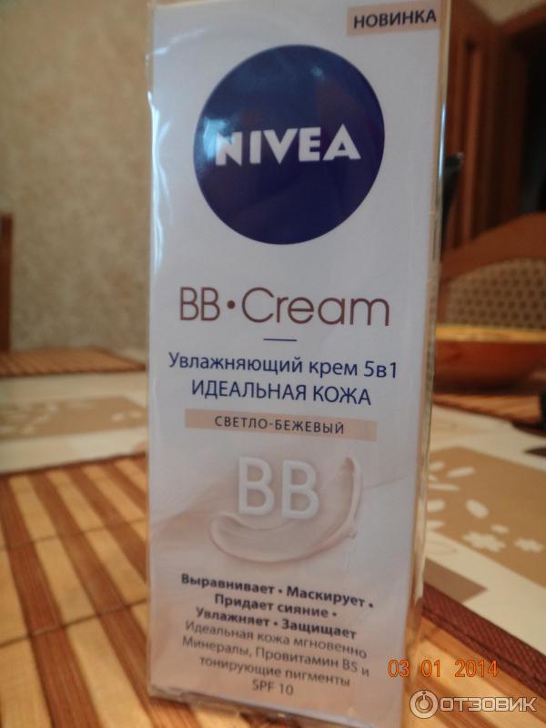 BB крем Nivea 5 в 1 Идеальная кожа увлажняющий фото