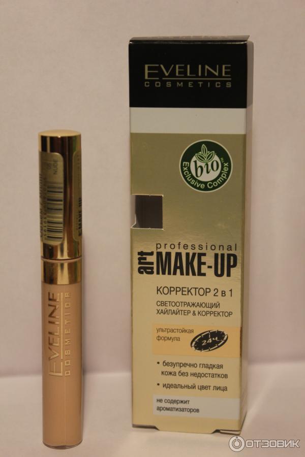 Корректор Eveline Professional Art Make-Up Concealer 2 in 1 фото