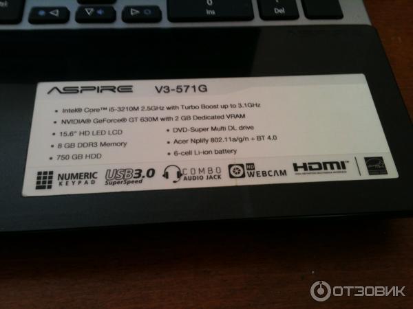 Acer Aspire V3 571g Аккумулятор Купить